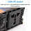 Multifunktionel bilinverter, 12v DC til 220v AC inverter 1200W 3