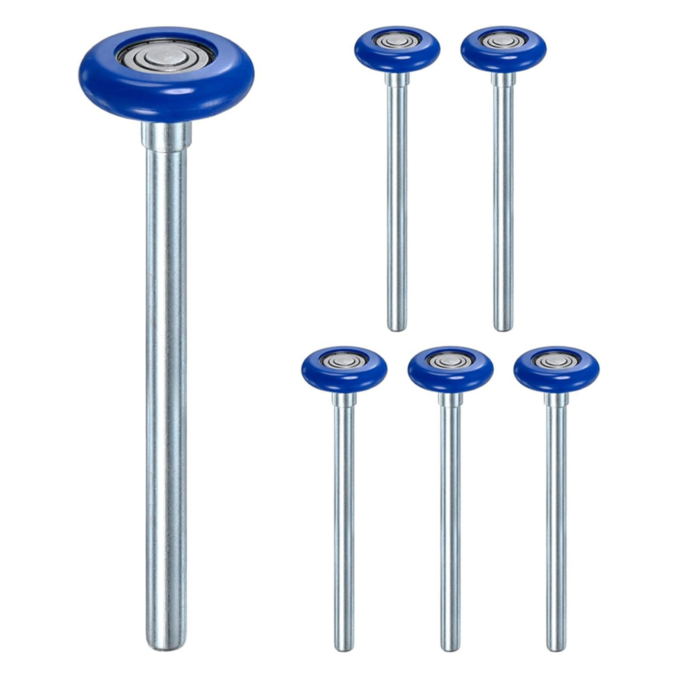 6Pcs Nylon Garage Door Rollers, 1.8In/46Mm Quiet Garage Door Wheels A 4713250243580