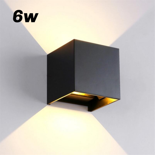 Up and Down LED Wall Lamp Waterproof IP65 Interior Wall Light 6w 1