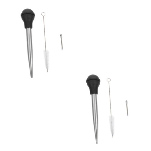 Turkey Needle Kitchen Machine Cookware Grill Baster BBQ Injector Tool