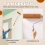 6Pcs 9Inch Textured Paint Roller Small Textured Roller 4