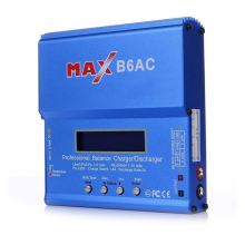 B6AC 80W 6A RC Ladegerät Digital LCD Balance Ladegerät EU Stecker