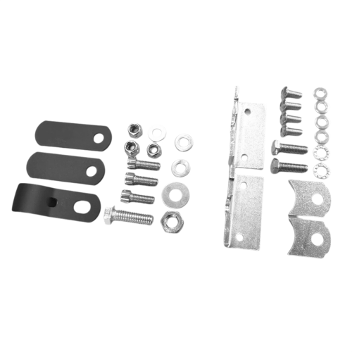 Chromen metalen swingarmcovers met Phantom-ascoverskit voor 2