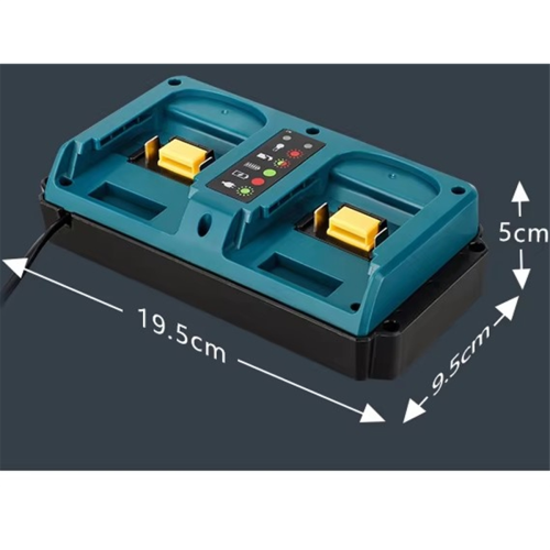 Lithium-Batterie-Schnellladegerät DC18RD für EU-Stecker 2