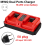 Lithium Battery Fast Charger for 14.4V 18V EU Plug 2