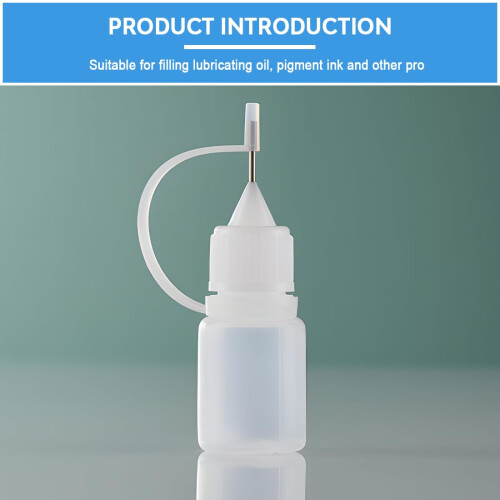Plastic Dropper Bottles, Pack of 6 Precision Needle Bottles for Ink 2