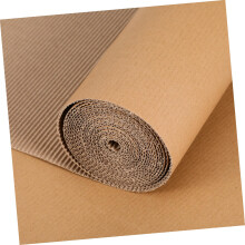1Rolle Wellpappe Rolle Singlesided craft cardboard for packaging shipping and DIY projects and easy to cut versatile spacesaving