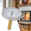 2 τεμάχια βιδωτός θερμοσίφωνας θέρμανσης με μετρητή θερμοκρασίας νερού 120C 5