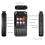 AI Digital Audio Voice Recorder 1200mAh Bluetooth MP3 Player 6