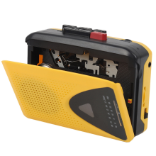 Radio-cassette AM/FM portable avec haut-parleur et casque