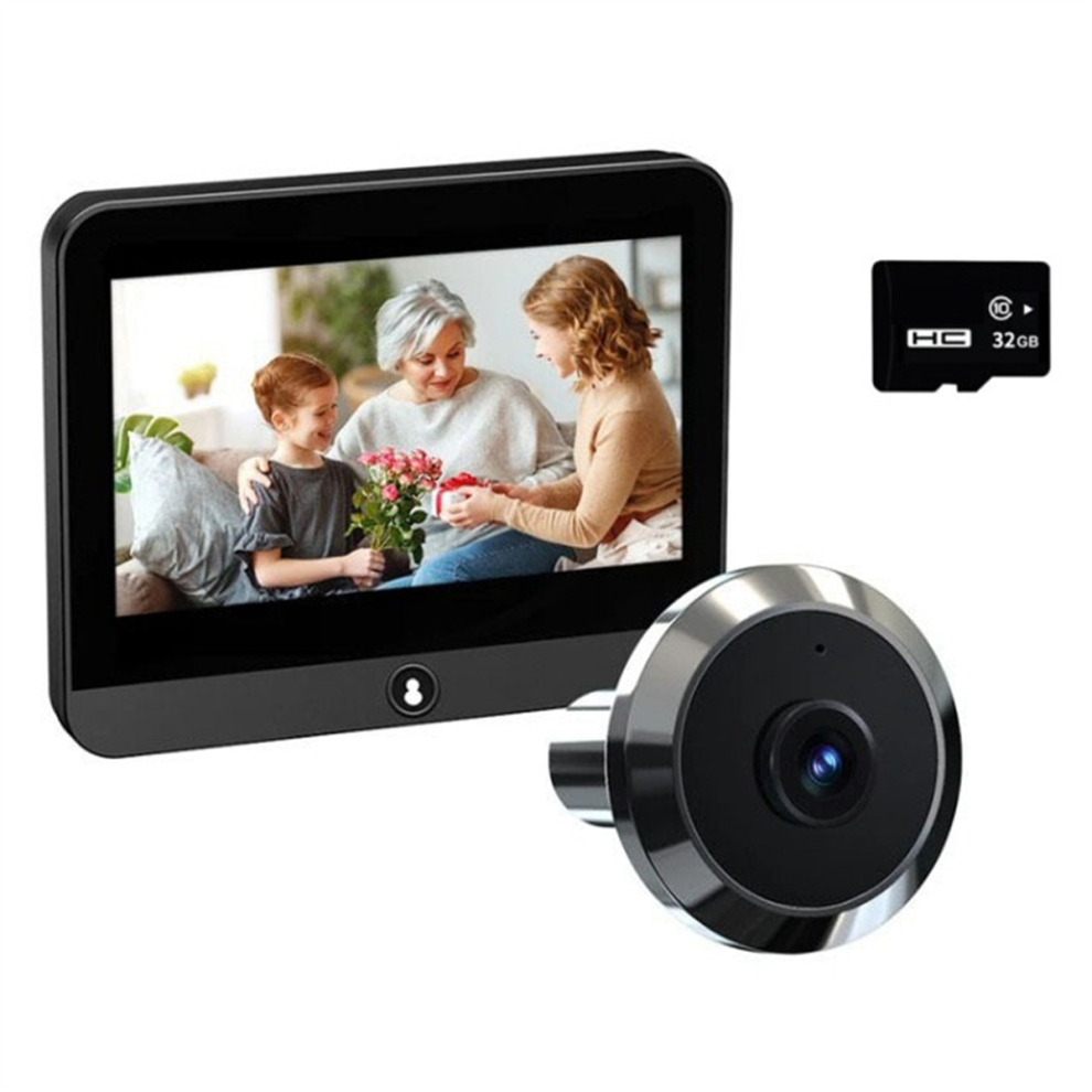 Tuya Wifi 4.3 Inch 2Mp Digital Doorbell Eye Electronic Peephole 4711478455891