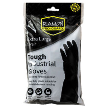 Ramon Pro-Guard Black Heavy Weight Glove 1 Pair Extra Large