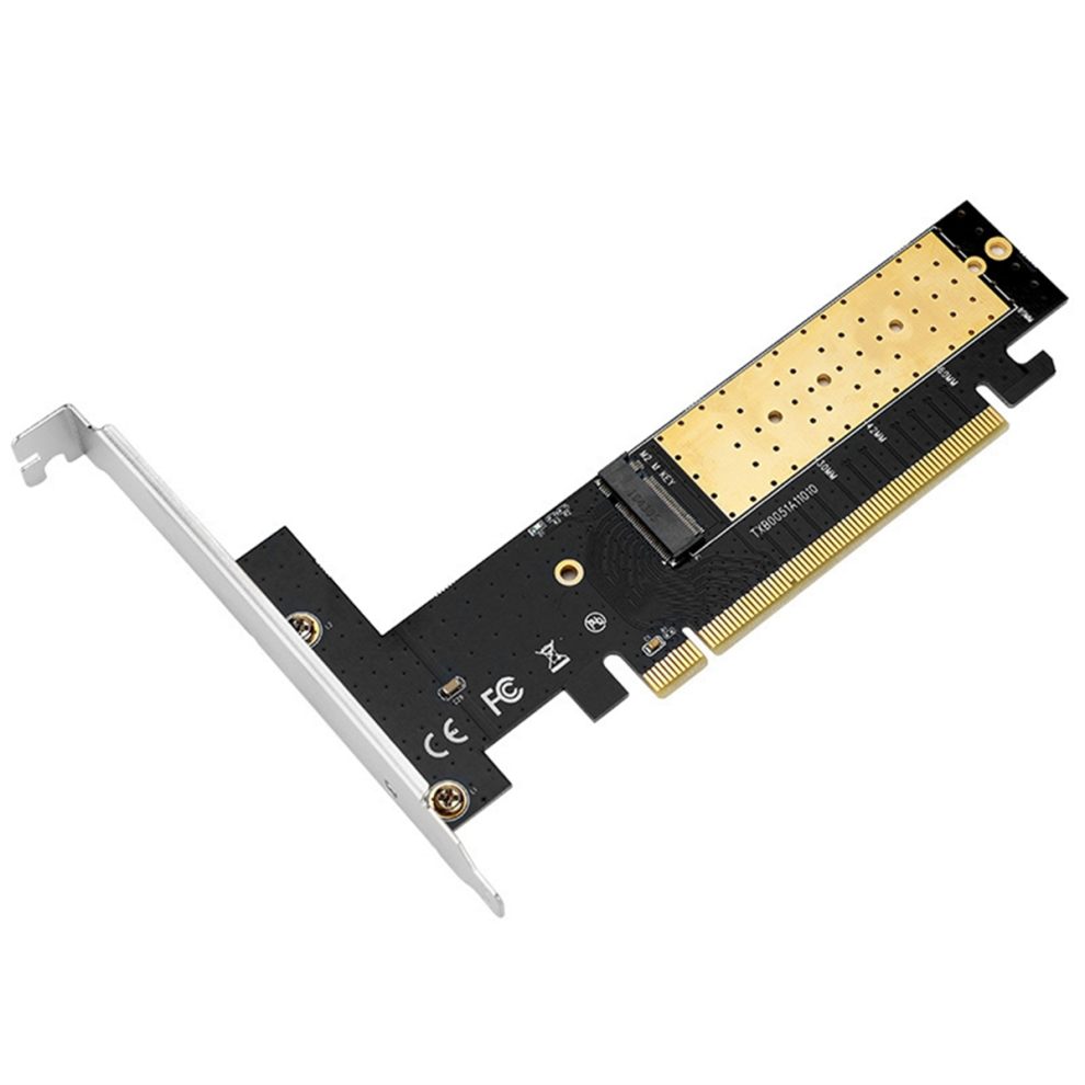 M.2 Hard Disk Expansion Card PCIe 3.0x16 to Nvme Adapter Card-image-OPC-PJ2RNRK-NEW
