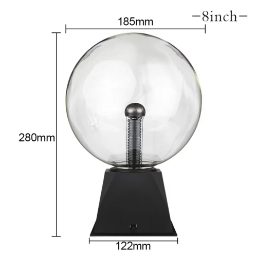 8 Inch Magic Plasma Touch Sensitive Lamp Child Holiday Gift 2