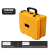 Portable Suitcase Thicken Plastic Hard Case with Sponge Green 3