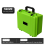 Portable Suitcase Thicken Plastic Hard Case with Sponge Green 5
