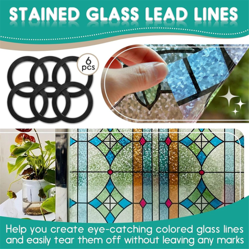 6-pack gekleurde glasdraad - rol met glasapplicatiedraad 2