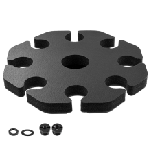 Supporto per microfono per microfono portatile, organizer per riporre il microfono