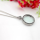 Collana con lente d'ingrandimento 10X, ciondolo ottico 5