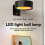 Picture Lights LED Art Display Light Battery Operated Dimmable Gold 4