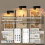 Picture Lights LED Art Display Light Battery Operated Dimmable Gold 5