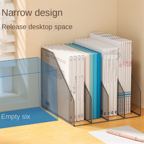 File Rack Office Desk Shelf Standing Desktop File Folder File Box on OnBuy