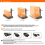 TH5P4 PD Thunderbolt5 GPU Dock Eksternt grafikkort 4