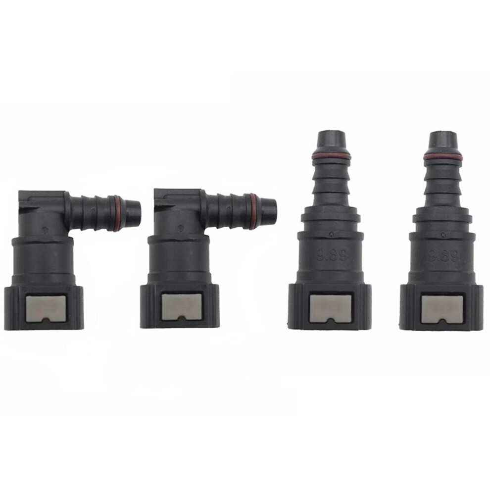9.89 Id8 Curved Fuel Line Quick Connector, Fuel Quick Connector 4711478467559
