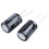 10 Pcs 22uF 400V 105C Electrolytic Capacitors Black 13mm x 21mm 5
