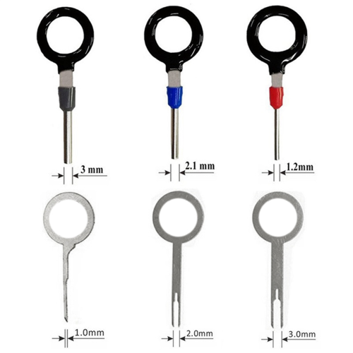 14pcs Auto Terminals Removal Key Tool Set (Silver) 2