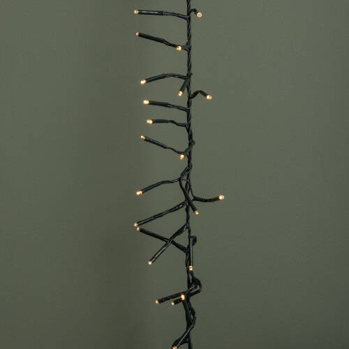 Premier 18.5m 1440 LED Christmas Cluster Multi-Action String Lights with Timer in Warm White 2