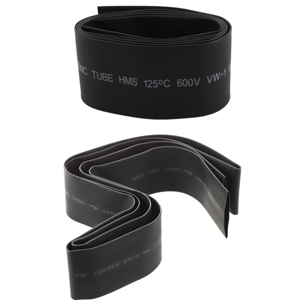 30Mm 2:1 Black Polyolefin Insulation Heat Shrink Tubing 1M 4711478469812