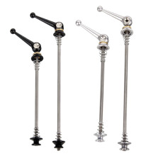 Titanium snelspanners voor racefietsen, zwart