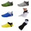 4 pair Toe socks Cotton white+yellow+blue+black 2