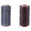 260M 150D 1MM Leder Wachs Gewinde Hand nadel Schnur Grau 1