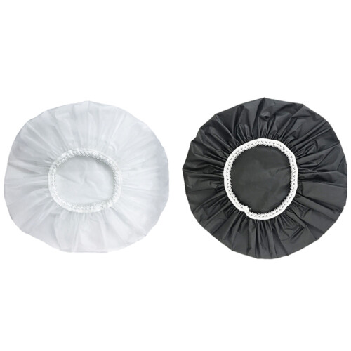 1 gorro de ducha impermeable para el hogar, gorro de ducha para natación (blanco)
