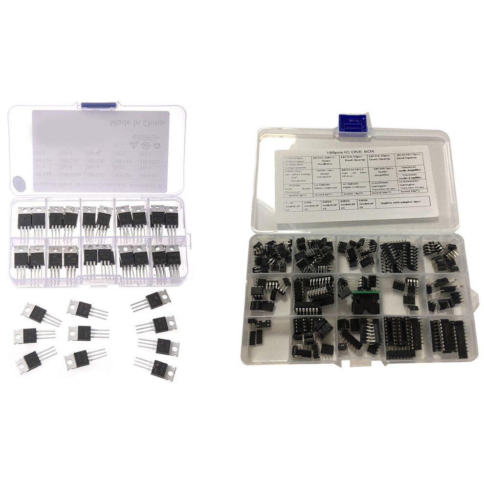 50Pcs 10Types Irf Series Mosfet Transistors Assortment Kit 4711478471419