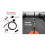 Cable de acero resistente ajustable para gimnasio de 2 metros 2