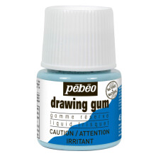 Pebeo Easy Peel Liquid Latex Masking Fluid - Drawing Gum - Dries Quickly - For Ink - Watercolor - Gouache Painting & Illustration - Fine Arts & Crafts