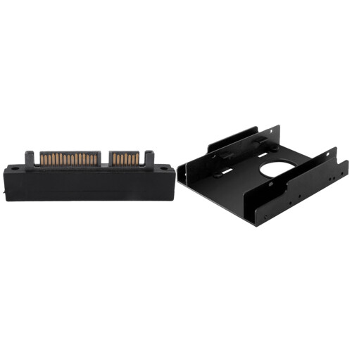 Conversor de suporte de montagem de disco rígido SSD/HDD de 3,5 polegadas para 2,5 polegadas