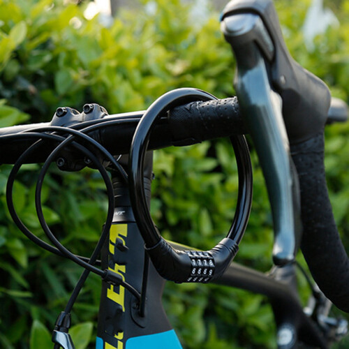 Digital Bicycle Chain Lock Security Anti-Theft Password Lock-Black 1