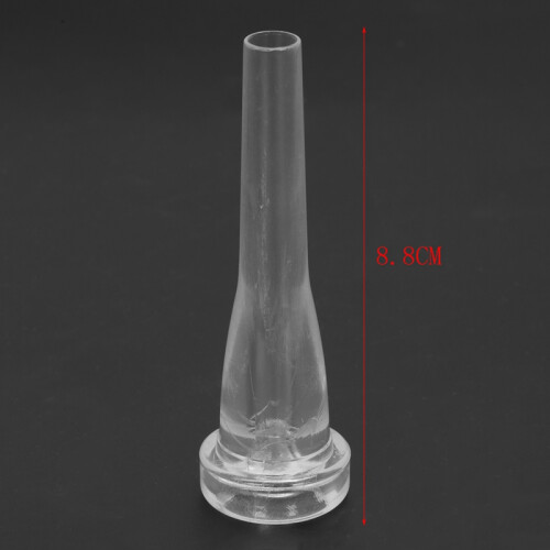 Embouchure de trompette en ABS, taille 3C, blanche 1