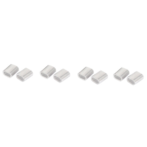 120X aluminium krimplushuls 2 mm diameter staalkabel 2