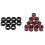 10Pcs Golf Tip Ferrules Rings for Golf Wood Ferrule 1