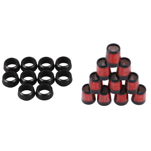 10Pcs Golf Tip Ferrules Rings for Golf Wood Ferrule