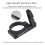 Adaptateur de dérailleur avant de vélo Sp8, base de conversion 40 mm, noir 2