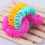12Pcs dark pink Hair Styling Soft Foam Sponge Rollers Curlers 6