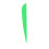 Pacote com 50 palhetas de plástico para flechas Arrows Vanes de 4 polegadas (verde) 4