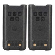 2pcs Walkie Talkies Li Ion Replacement Battery 7.4V 8000mAh Replacement Two Way Radio Battery for BAOFENG UV 9R Plus GGZG