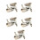 1/4 Inch Right Angle Plugs Mono Flat 6.3mm Phone Plug - 10 Pack 6